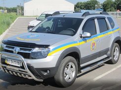 Пороги труба Can otomotiv для Renault Dacia Duster 2010+