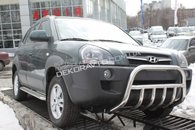 Кенгурятник із грилем для Hyundai Tucson