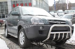 Кенгурятник із грилем для Hyundai Tucson