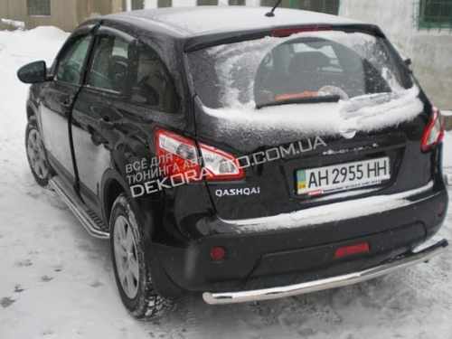 Захист заднього бампера для Nissan Qashqai 2010-2014