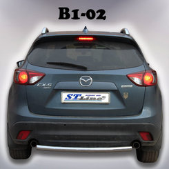 Захист заднього бампера 60 мм для Mazda CX-5 2012-2016