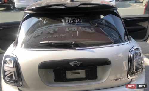 Оптика задня LED Union Jack чорна для Mini Cooper F55/ F56/ F57 (2014-)