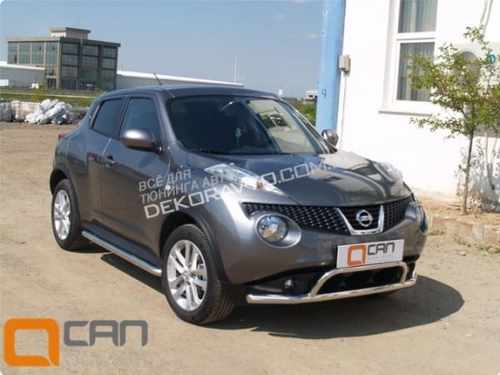 Захист порогу Can Otomotiv для Nissan Juke 2010+