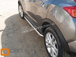 Захист порогу Can Otomotiv для Nissan Juke 2010+