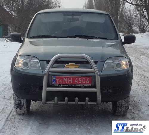 Кенгурятник високий для Chevrolet Niva 2008+