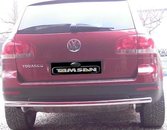 Задня захист труба VW Touareg 2007-2010