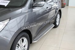 Пороги майданчик лист для IX35 майданчик з алюмінієвим листом d42