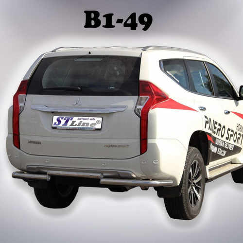 Задня захист бампера для Mitsubishi Pajero Sport 2016+