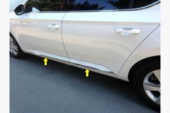 Молдинги на двері (нерж.) для Skoda Superb 2016-