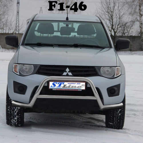 Кенгурятник з бічним захистом бампер для Mitsubishi L-200 2006-2010