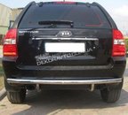 Задня захист пряма труба Can otomotiv для Sportage/Tucson 2004-2009