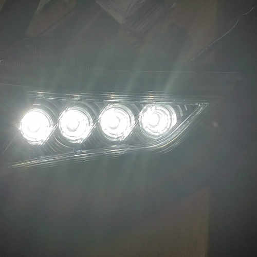 Передні фари з ДХО для Toyota Land Cruiser Prado 150 2013-