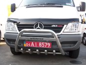 Кенгурятник з написом Can otomotiv для Mercedes Sprinter