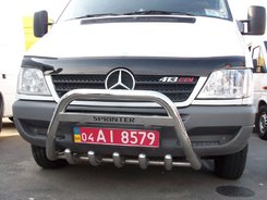 Кенгурятник з написом Can otomotiv для Mercedes Sprinter