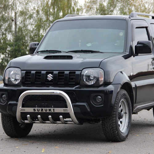 Кенгурятник з перемичкою і грилем D60 для Suzuki Jimny 1998+