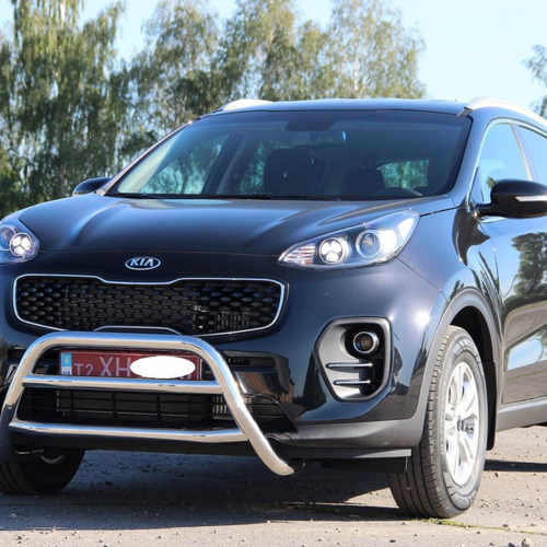 Кенгурятник з двома перемичками для Kia Sportage 2016-