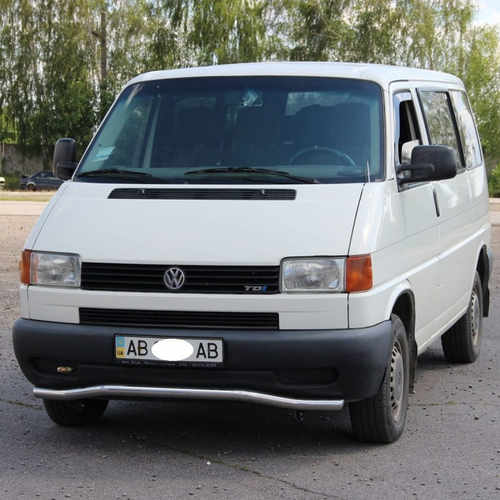 Захист переднього бампера хвиля d60 для VW T4 1990-2003