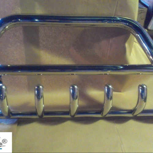 Кенгурятник з перемичкою і грилем D60 для VW Caddy 2010+