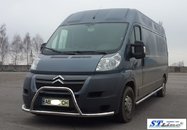 Захист штатного порогу для Citroen Jumper 2007+ (Довга база)