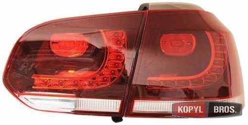 Задня світлодіодна LED оптика (R20 червона TC) для Volkswagen Golf 6 2009-2012