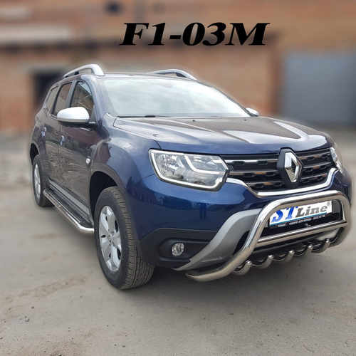 Кенгурятник D51 для Renault Duster 2018+
