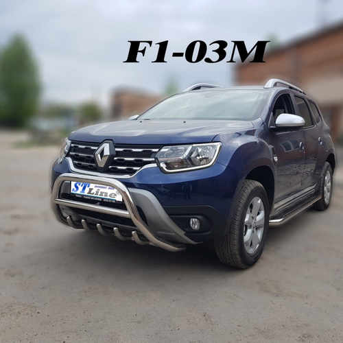 Кенгурятник D51 для Renault Duster 2018+