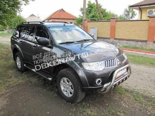 Кенгурятник Can otomotiv для Mitsubishi Pajero Sport 2008-2015