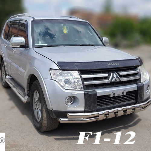 Захист бампера подвійний для Mitsubishi Pajero Wagon 4 2006-