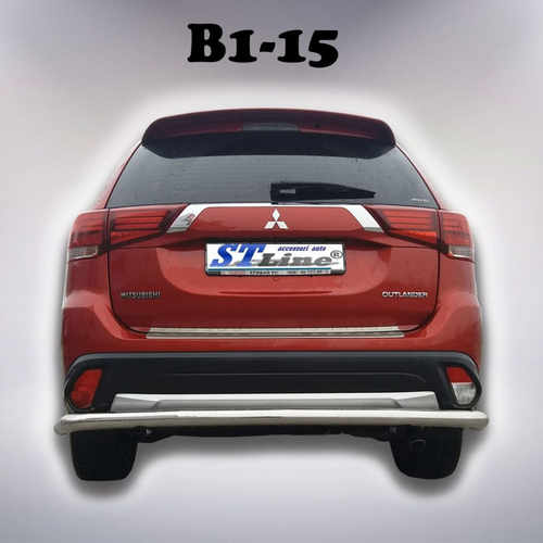 Захист заднього бампера для Mitsubishi Outlander 2015+