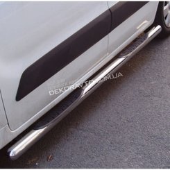 Пороги труба Peugeot Partner