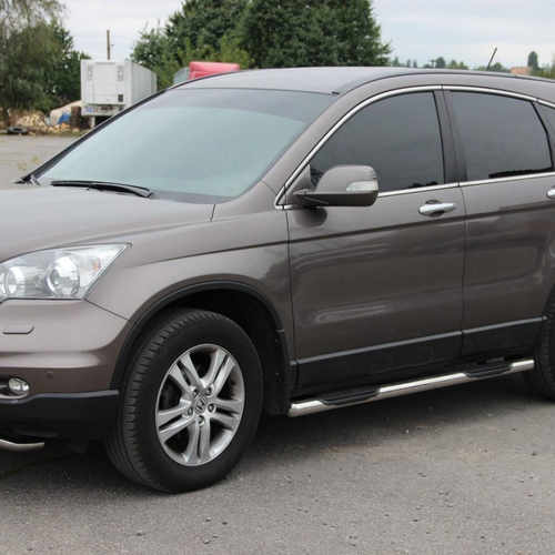 Пороги труба нерж. для Honda CR-V 2006-2013 /Ø60