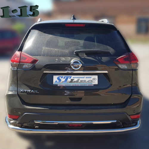 Захист заднього бампера Nissan X-Trail T32 (17+)