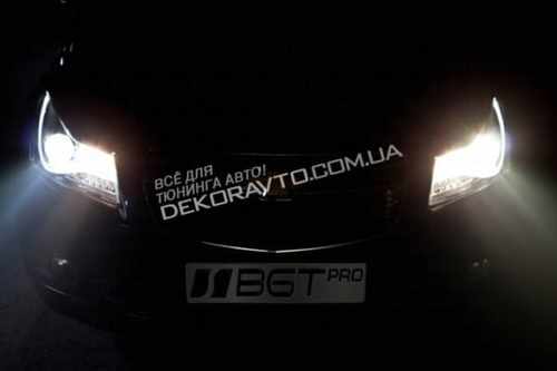 Оптика передні фари Audi Style Black для Cruze