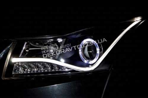 Оптика передні фари Audi Style Black для Cruze