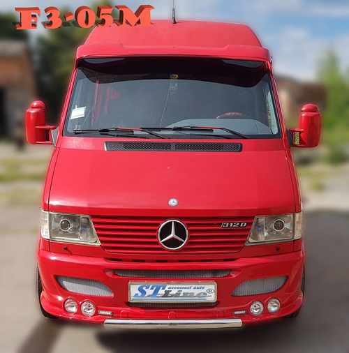 Захист переднього бампера для Mercedes-Benz Sprinter 1995-2000