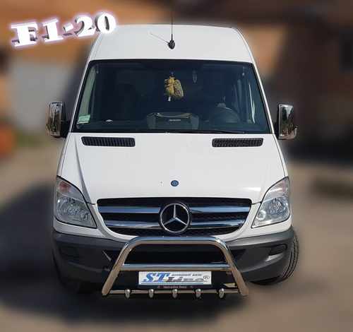 Кенгурятник з перемичкою і грилем D60 для Mercedes Sprınter 2006+