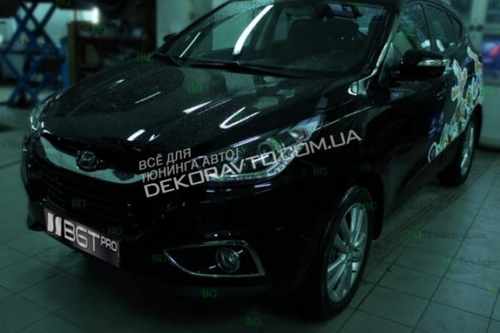 Альтернативна світлодіодна оптика передні фари Audi Style для Hyundai IX 35