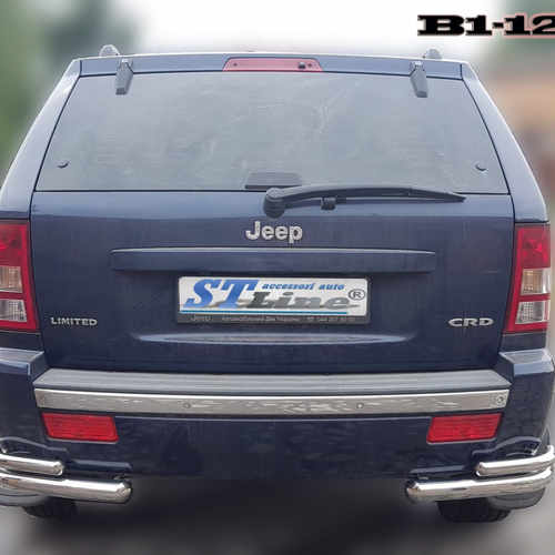 Захист заднього бампера кути подвійні для Jeep Grand Cherokee (WK) (2005-2010)