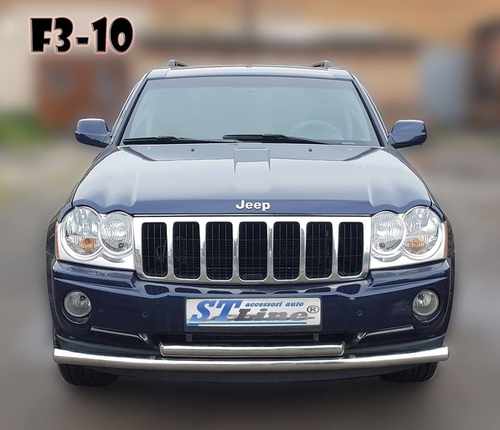 Захист переднього бампера подвійний для Jeep Grand Cherokee 2005-2010 (WK)
