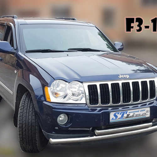 Захист переднього бампера подвійний для Jeep Grand Cherokee 2005-2010 (WK)