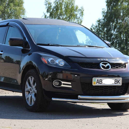 Захист переднього бампера подвійний d51 для Мазда CX-7