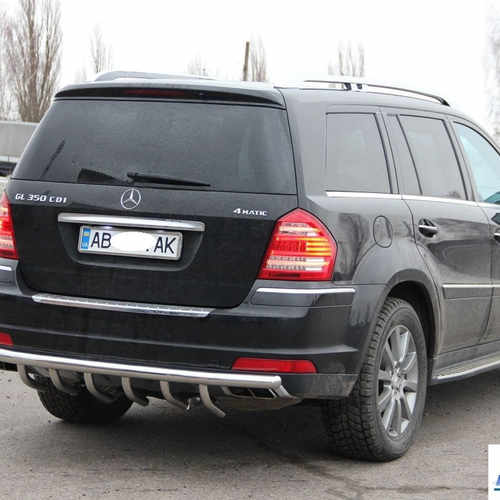Задня захист Mercedes GL X164 2007-2012