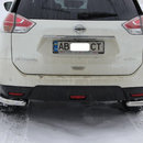 Захист заднього бампера кути для Nissan X-trail 2014+