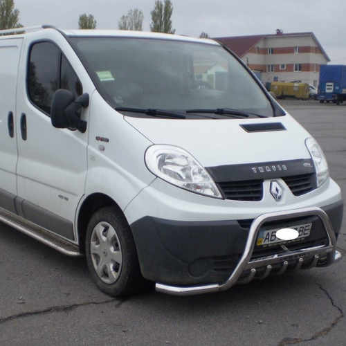 Захист переднього бампера Ø60 для Renault Trafic II 2001-2014