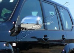 Хром накладки на зеркала Omsa Line для Toyota Prado 120