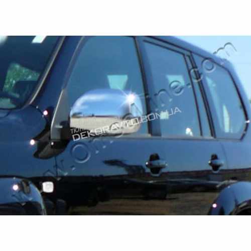 Хром накладки на дзеркала Omsa Line для Toyota Prado 120