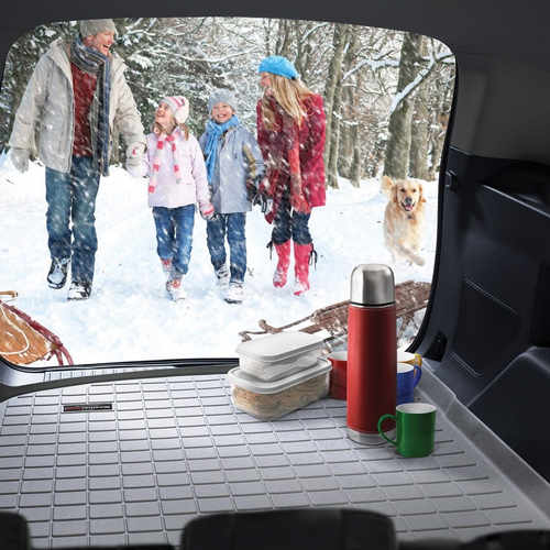 Килимок в багажник бежевий Weathertech USA для Toyota LC 200/LX 570 (7 місць)
