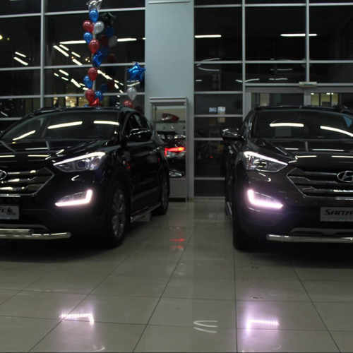 Захист передній Hyundai Santa Fe 2013-2018