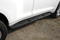 Пороги OEM стиль для Toyota Land Cruiser Prado 150