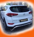 Задній захист труба загнута Tucson (Туксон) 2015+